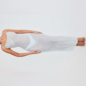 Mistress rocks maxi sheer dress NWT